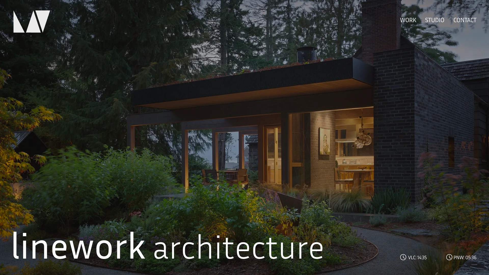 A modern home built by Linework Architecture in Seattle